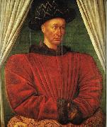 FOUQUET, Jean Portrait of Charles VII of France dg oil painting picture wholesale